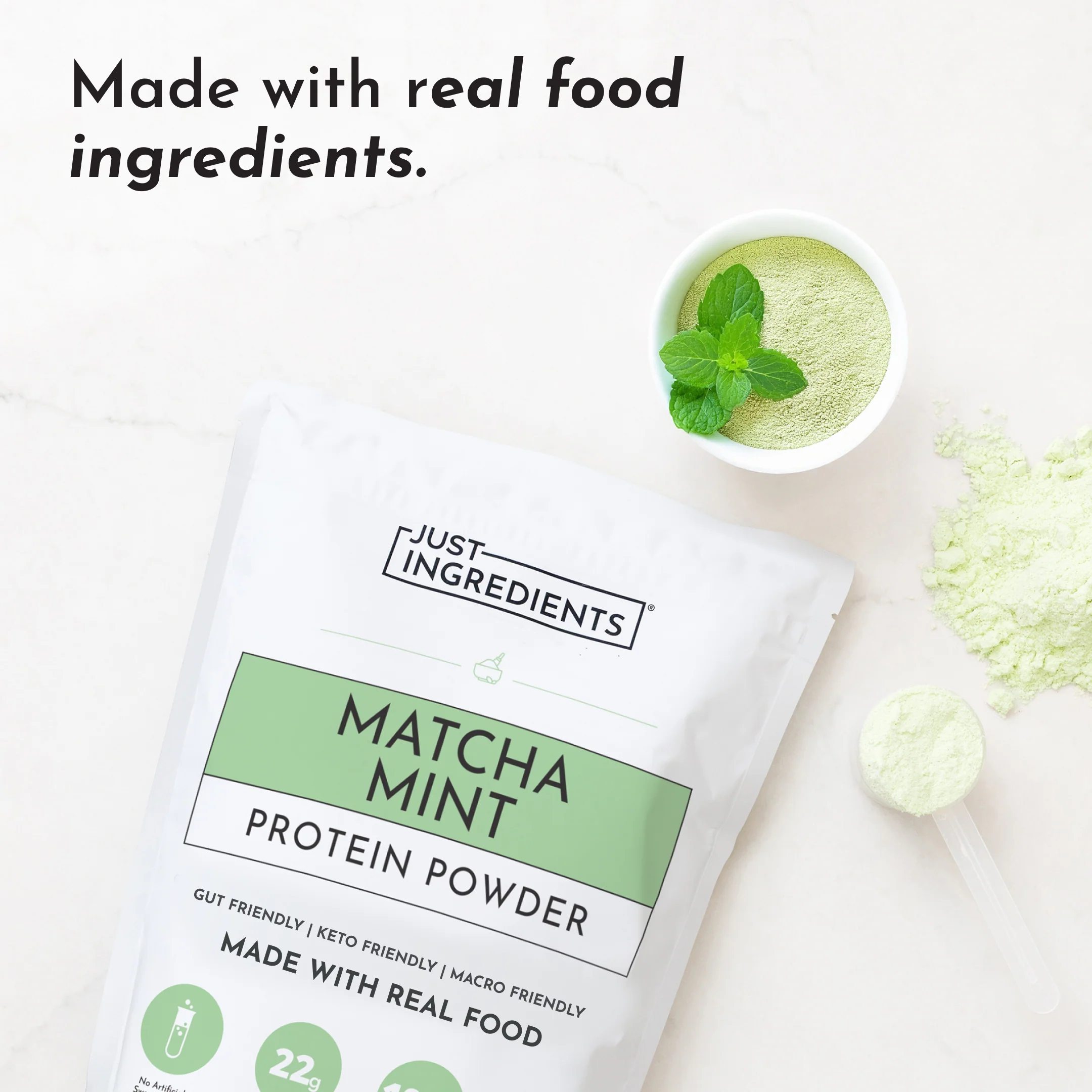 Matcha Mint Protein Powder - Image 5