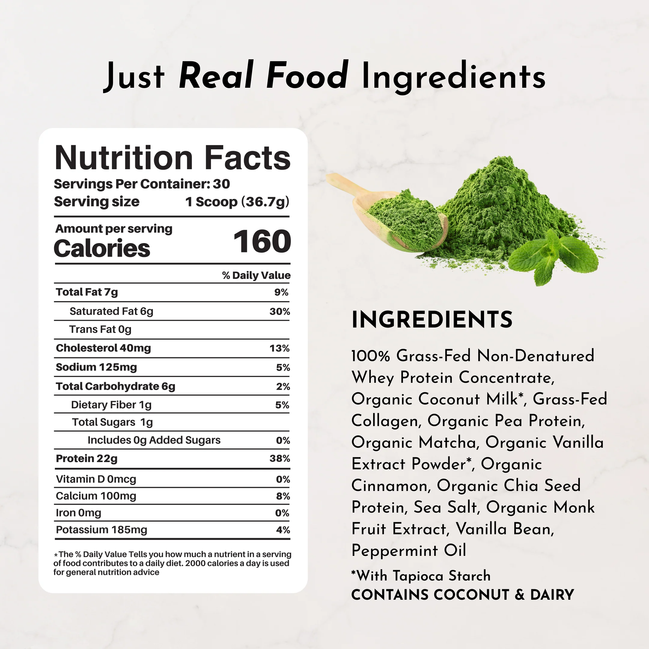 Matcha Mint Protein Powder - Image 7