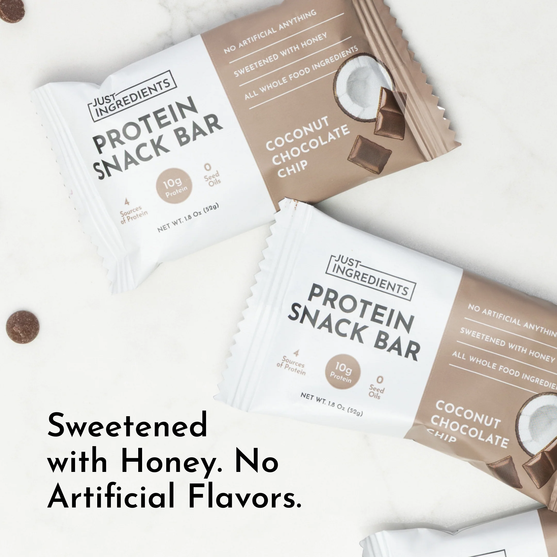 Protein Snack Bar - Coconut Chocolate Chip (12-pack) - Image 3