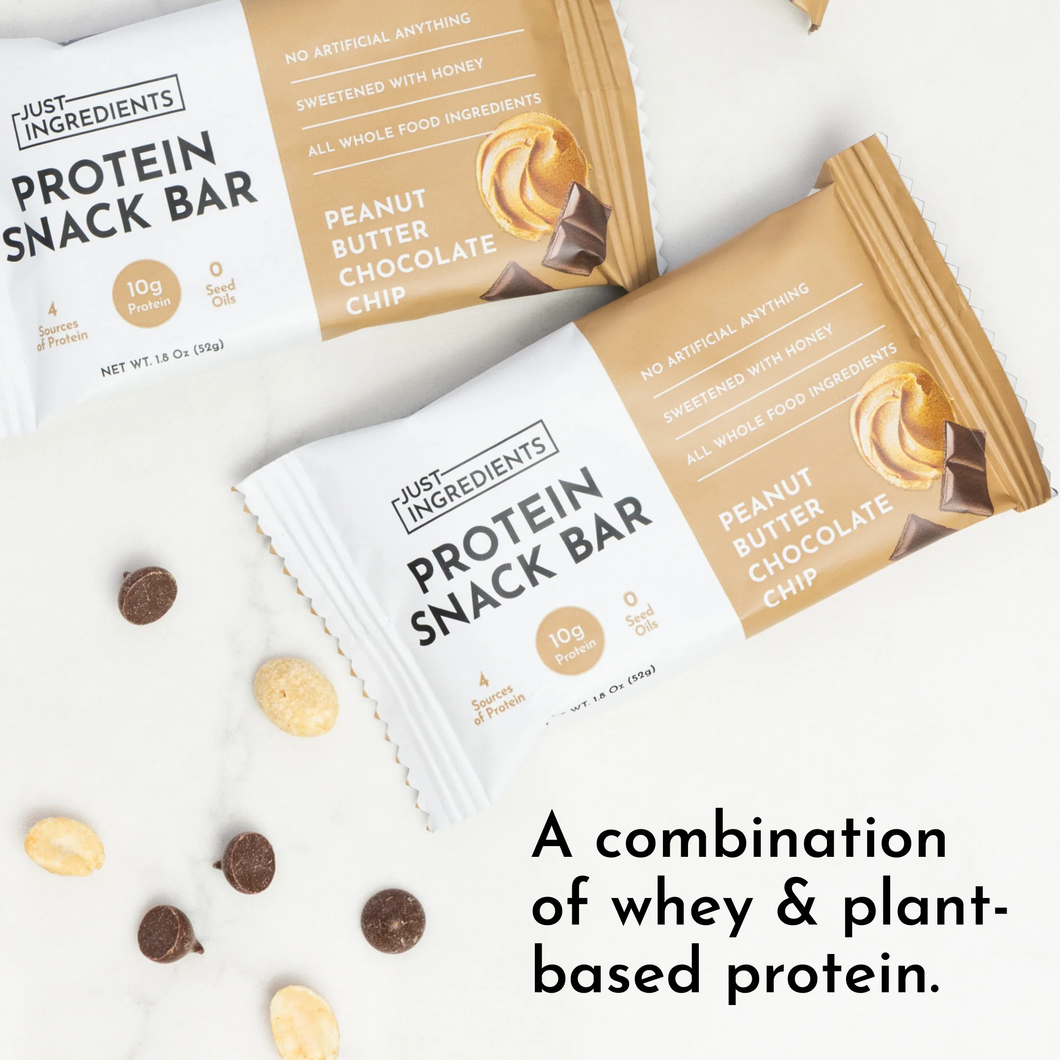 Protein Snack Bar - Peanut Butter Chocolate Chip (12-pack) - Image 5