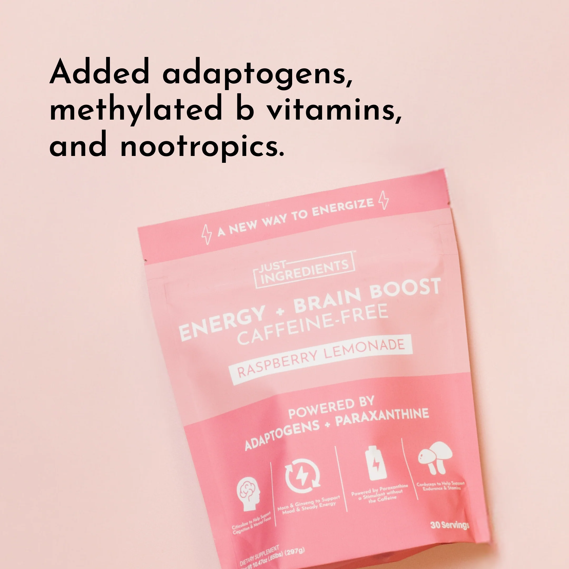 Energy + Brain Boost Raspberry Lemonade (Paraxanthine) Stick - Image 5
