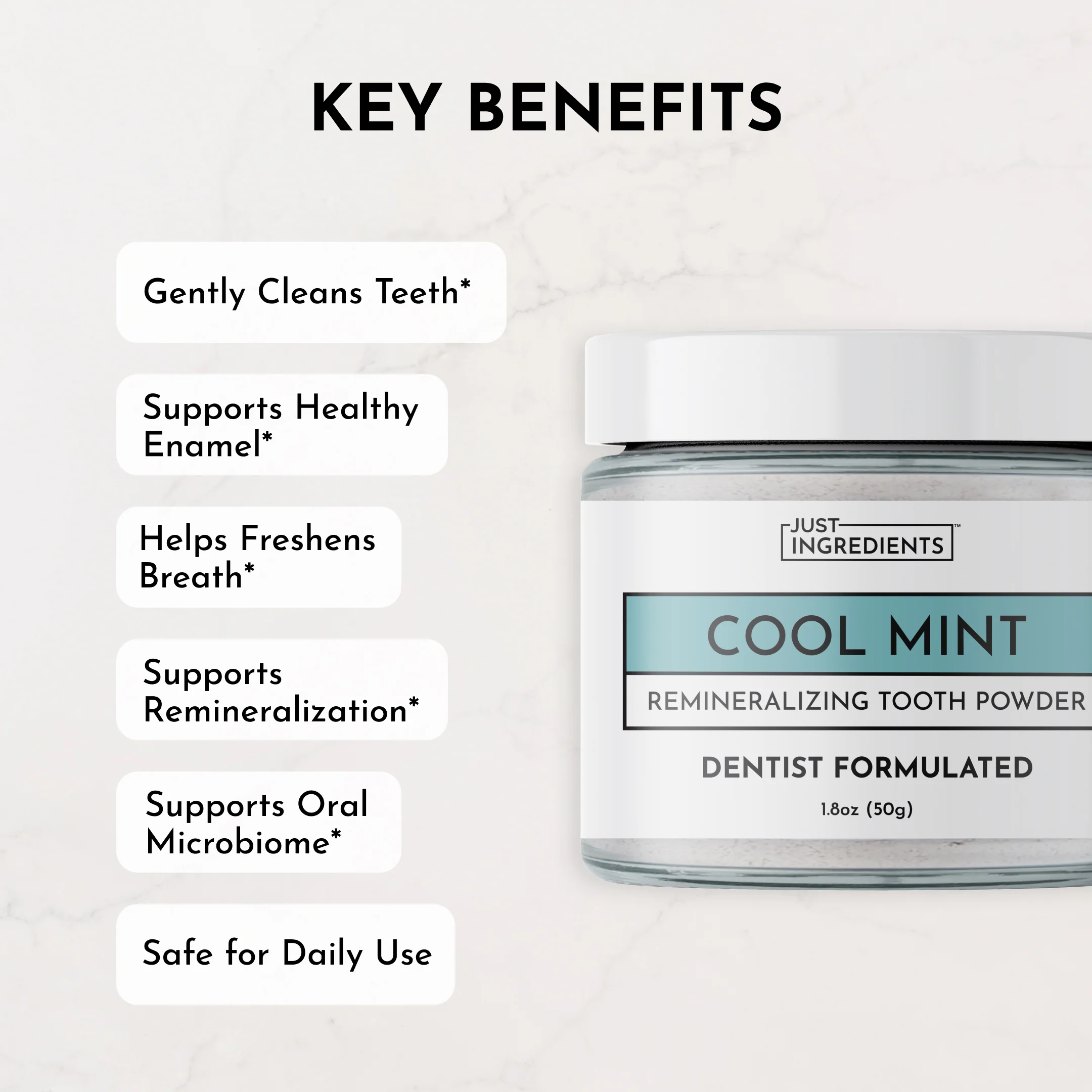Remineralizing Tooth Powder (Mint) - Image 4