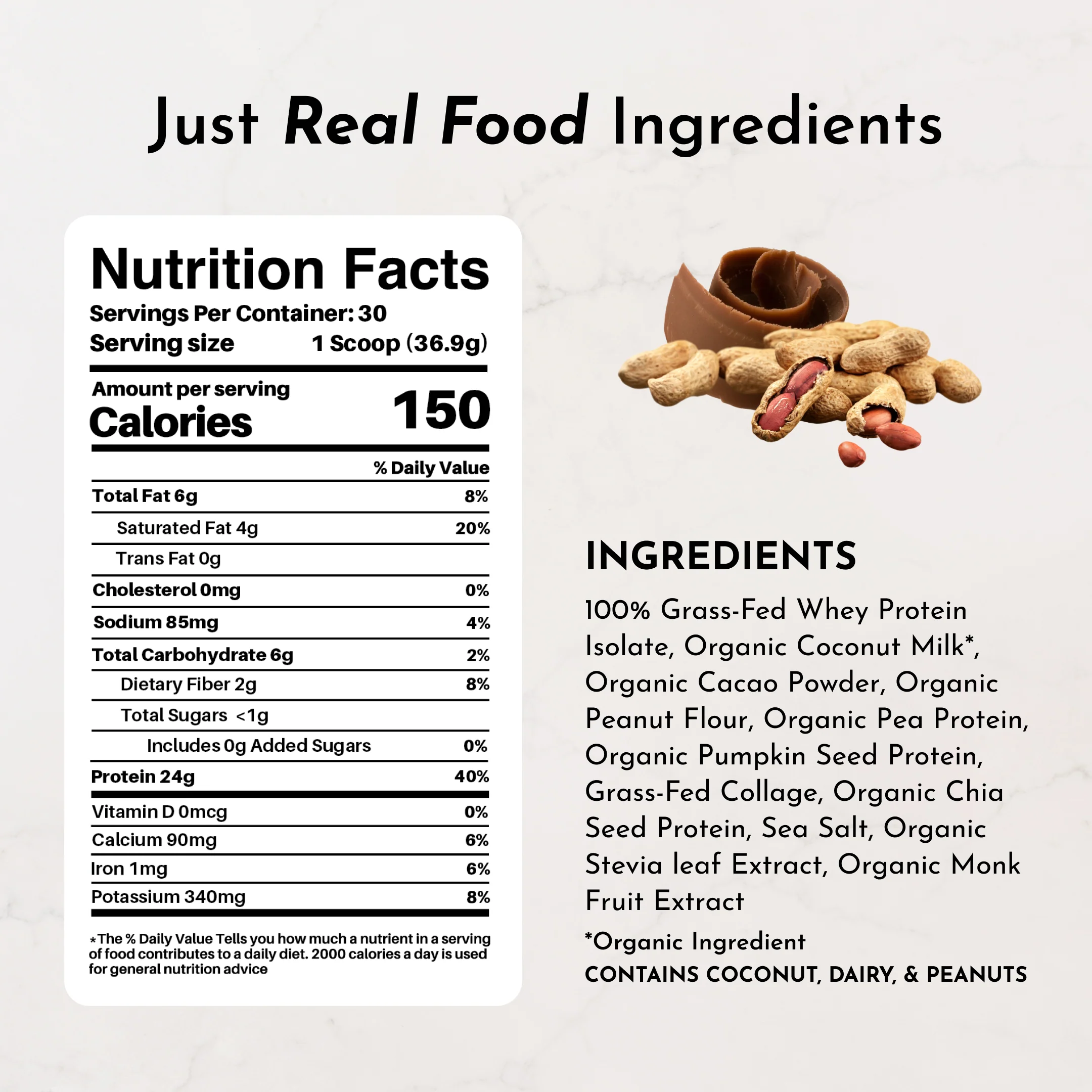 Roasted Peanut Butter Chocolate Protein Powder - Image 7