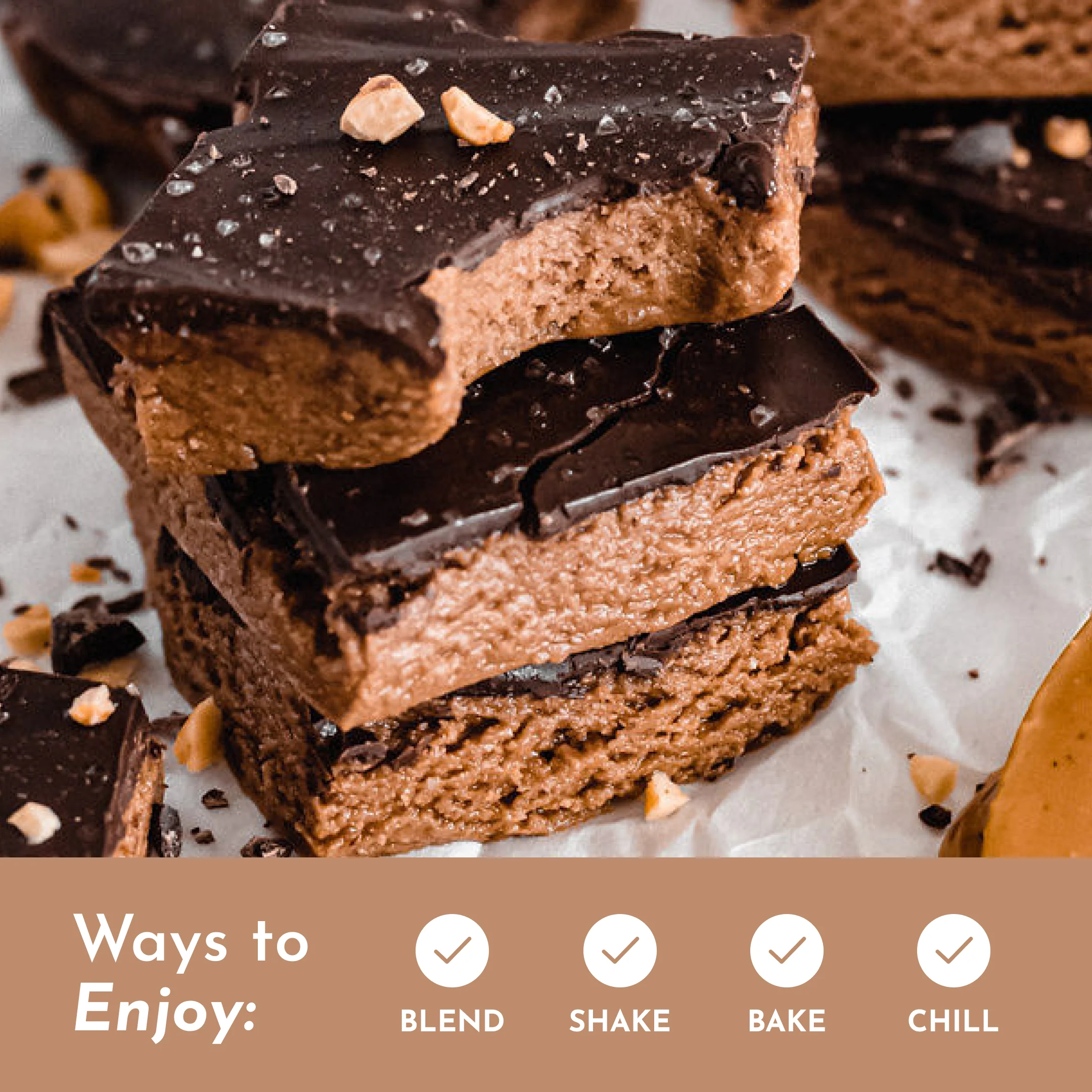 Roasted Peanut Butter Chocolate Protein Powder Stick - Image 9