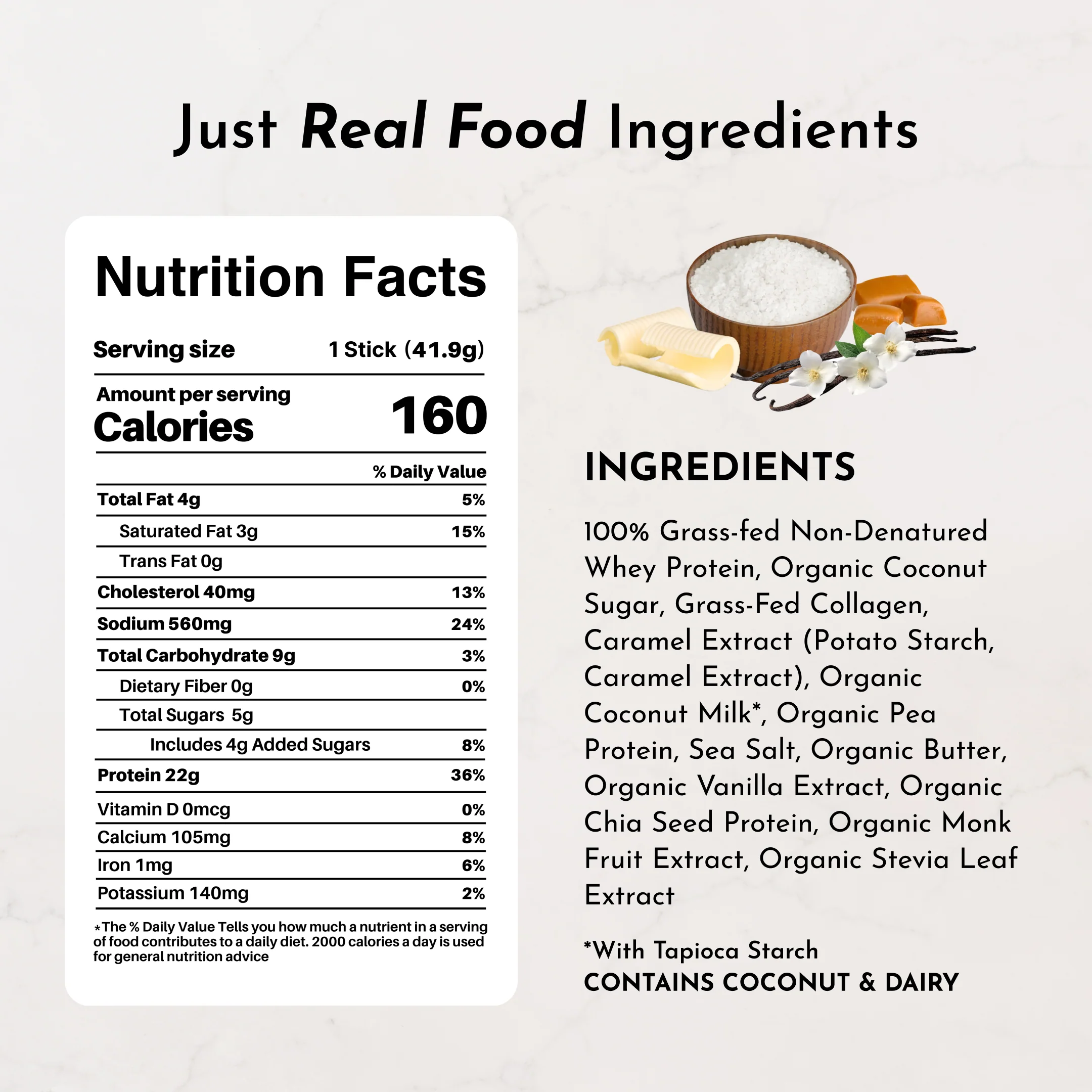 Salted Caramel Protein Powder Stick - Image 5