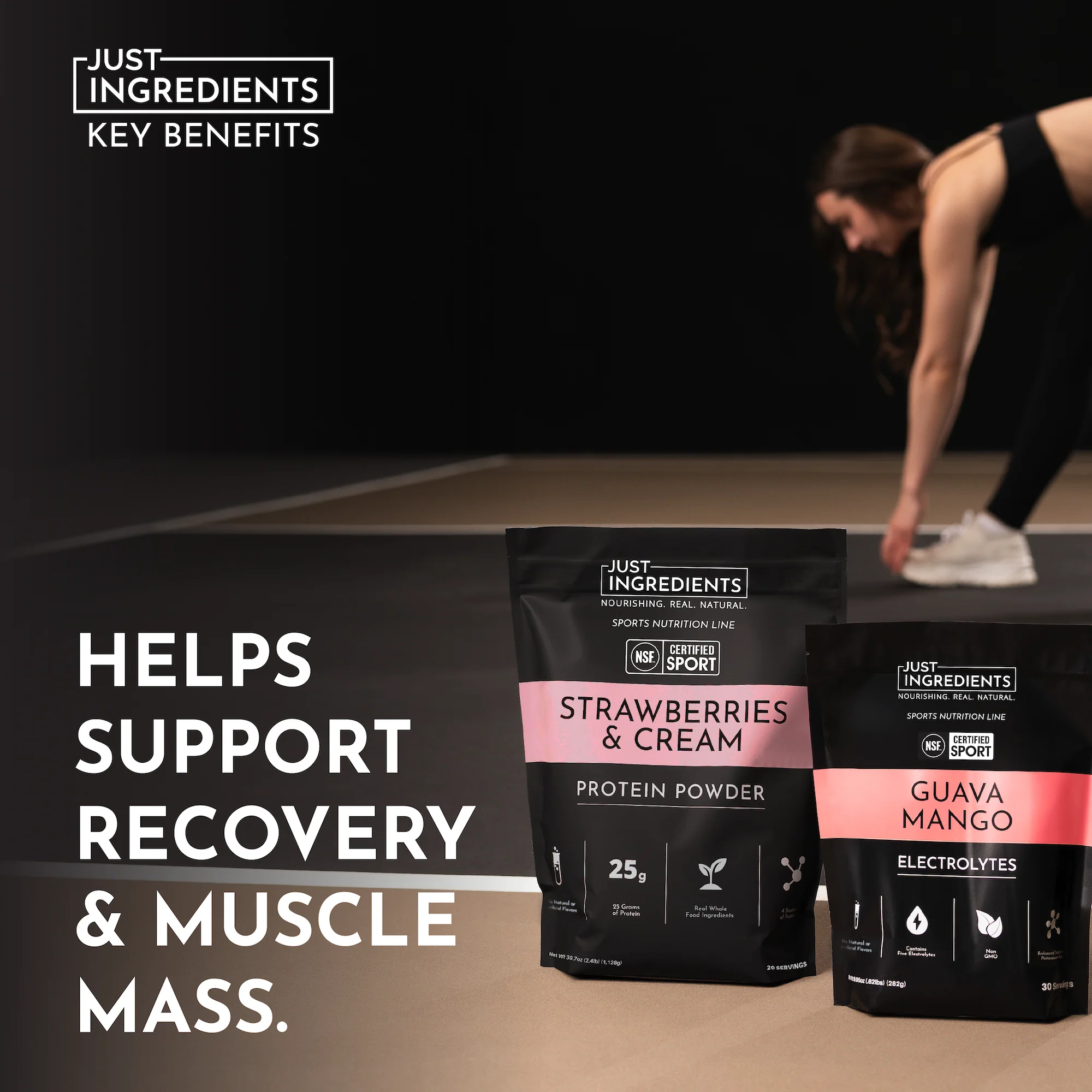 Strawberries and Cream Protein Powder - NSF - Image 7