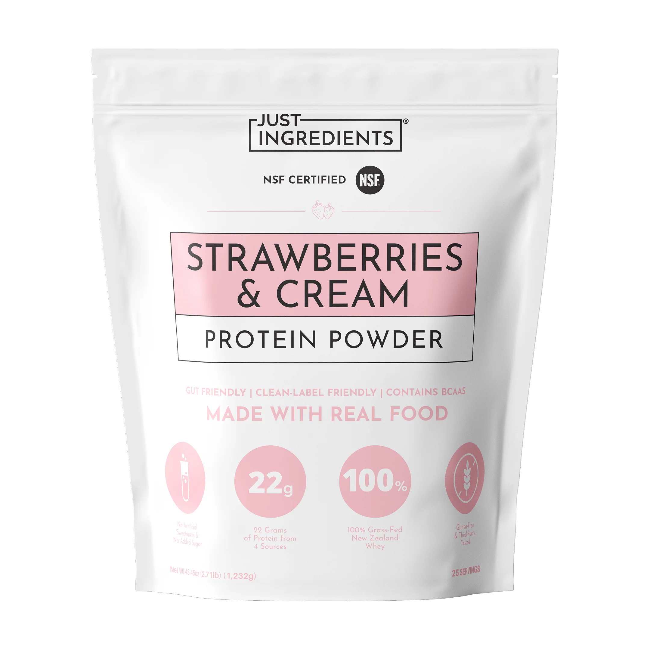 Strawberries & Cream Protein Powder