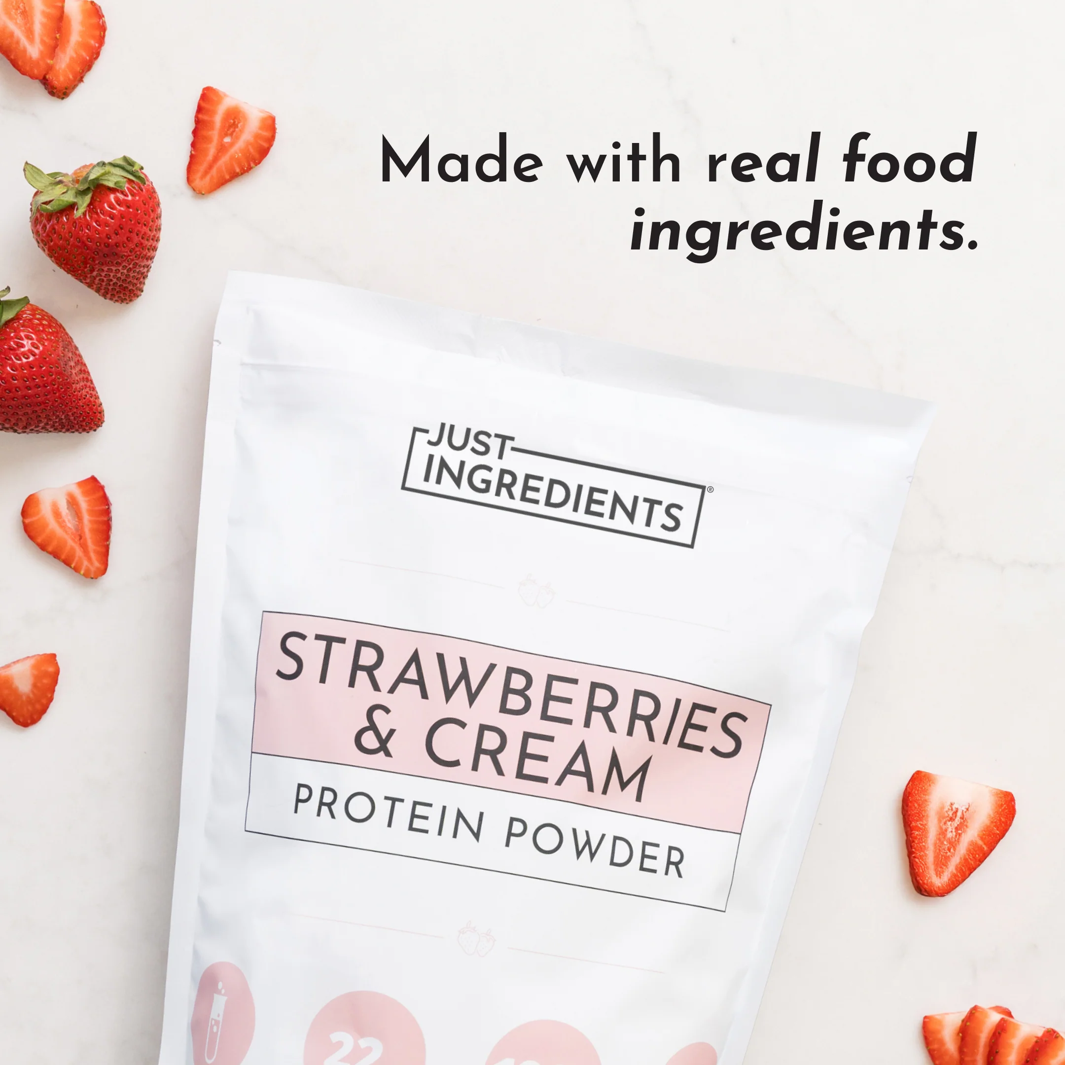 Strawberries & Cream Protein Powder - Image 5