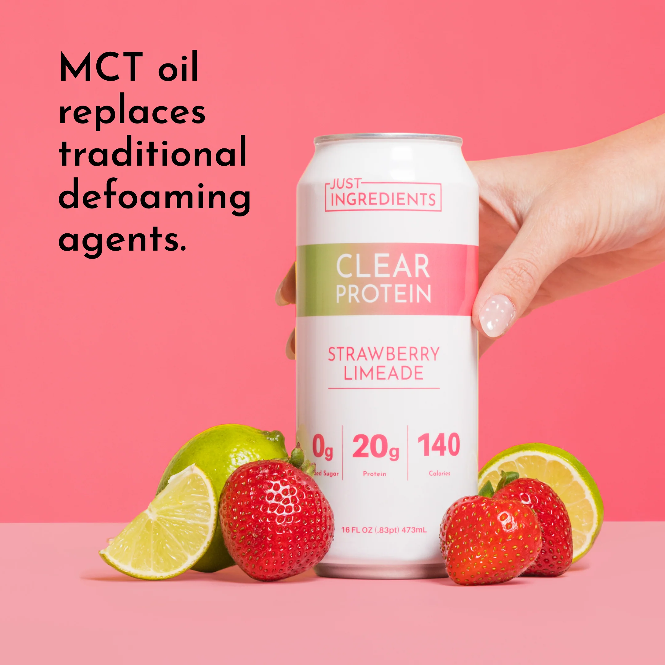 Strawberry Limeade Clear Protein (12 Pack) - Image 4