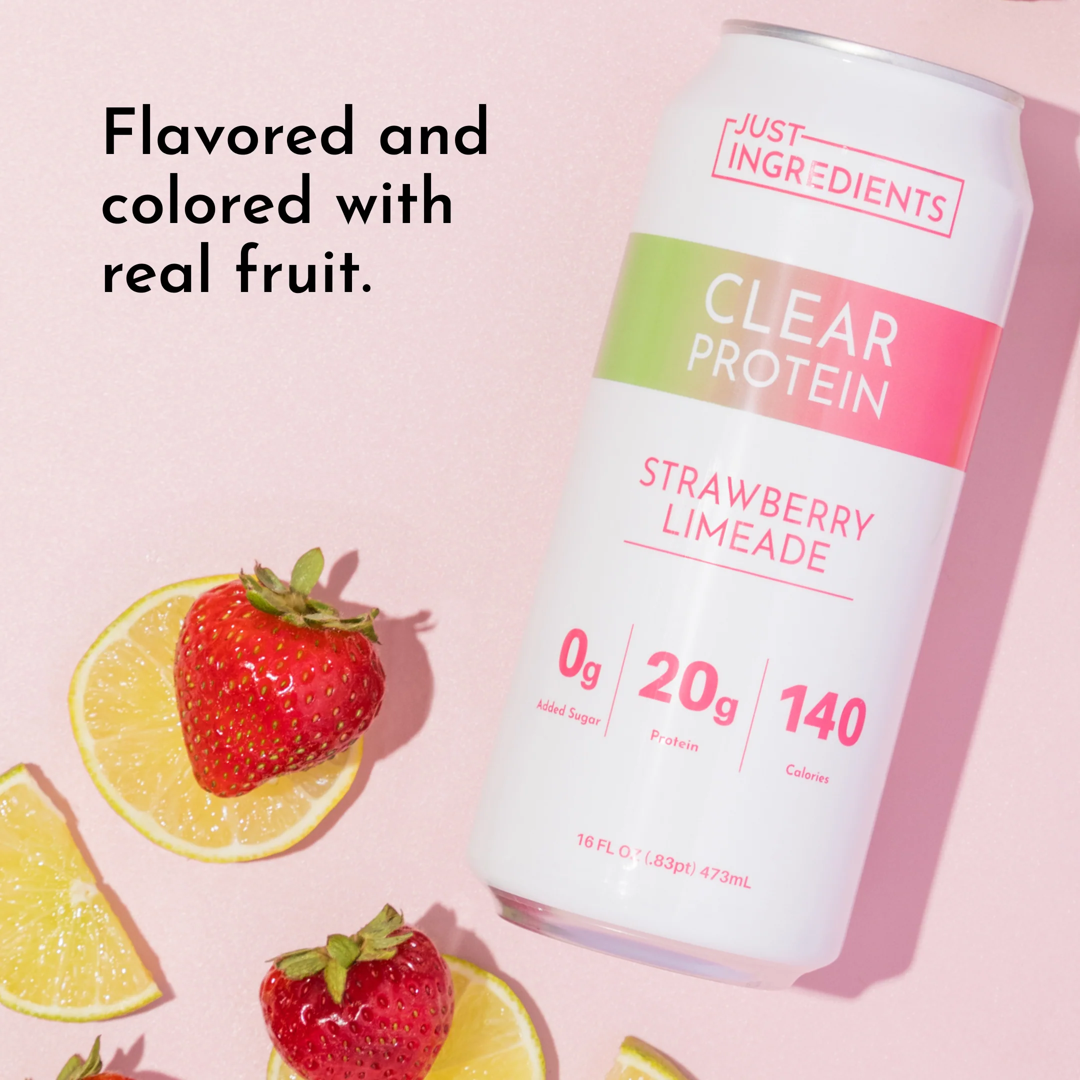 Strawberry Limeade Clear Protein (12 Pack) - Image 5