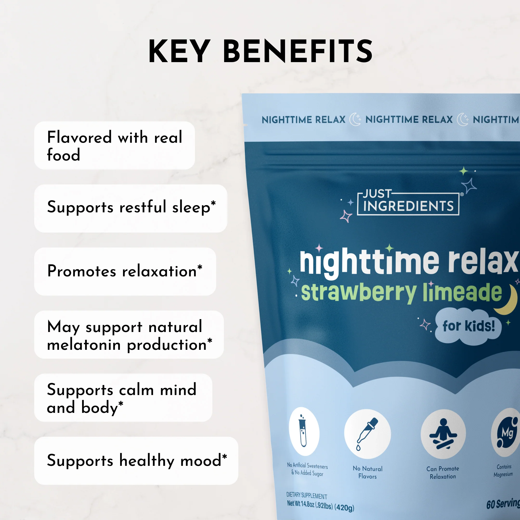 Strawberry Limeade Nighttime Relax (Kids) - Image 5
