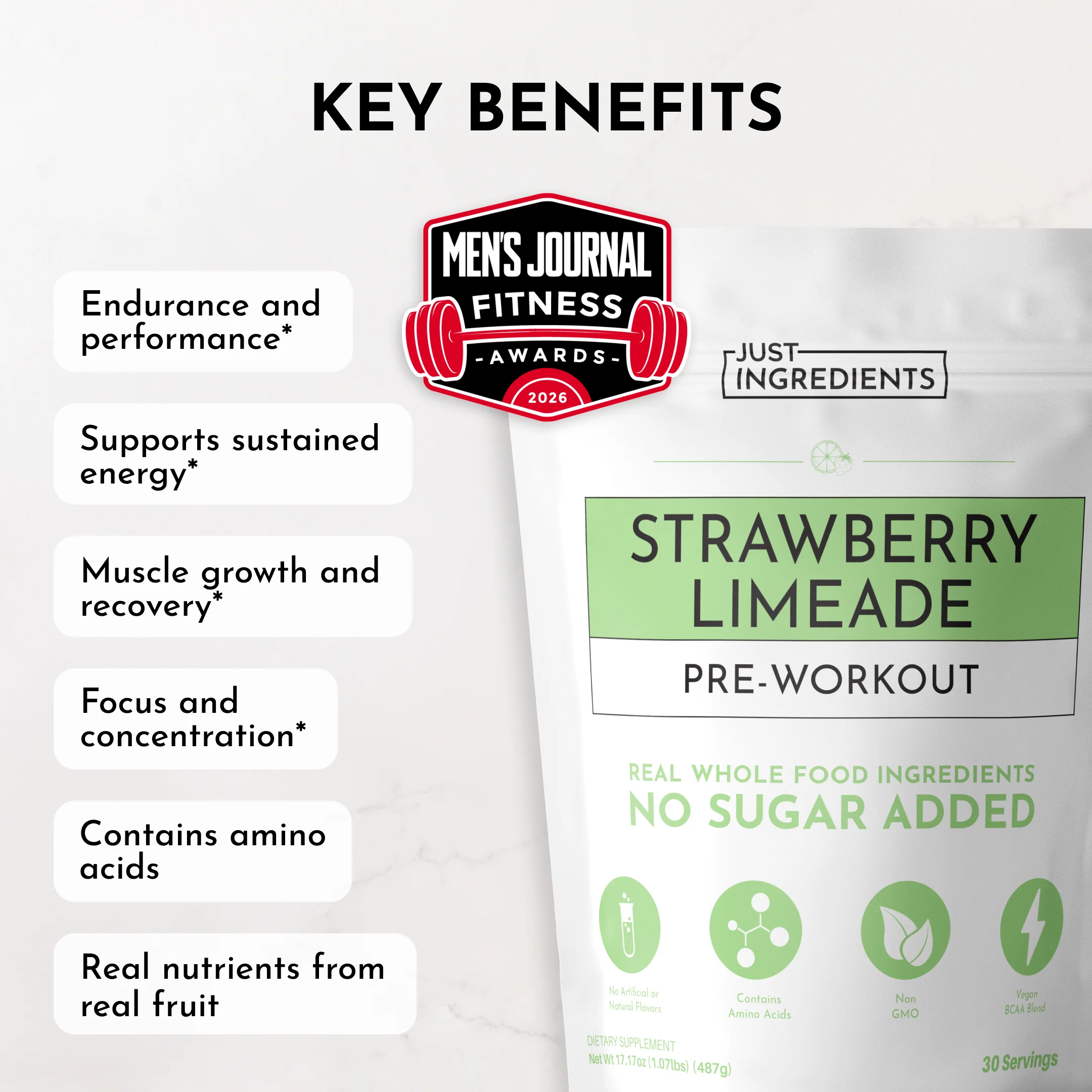 Strawberry Limeade Pre-Workout - Image 9