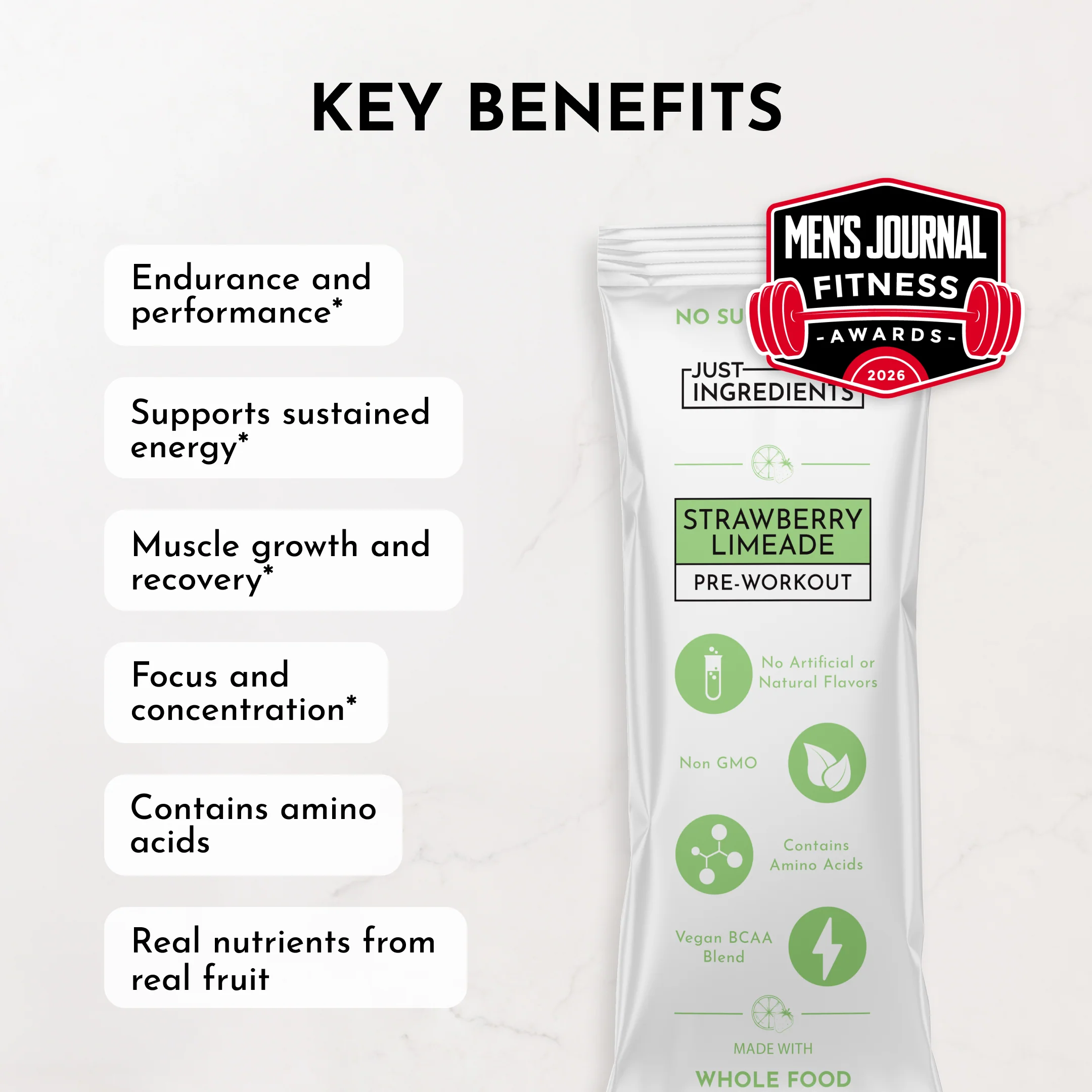 Strawberry Limeade Pre-Workout Stick - Image 9