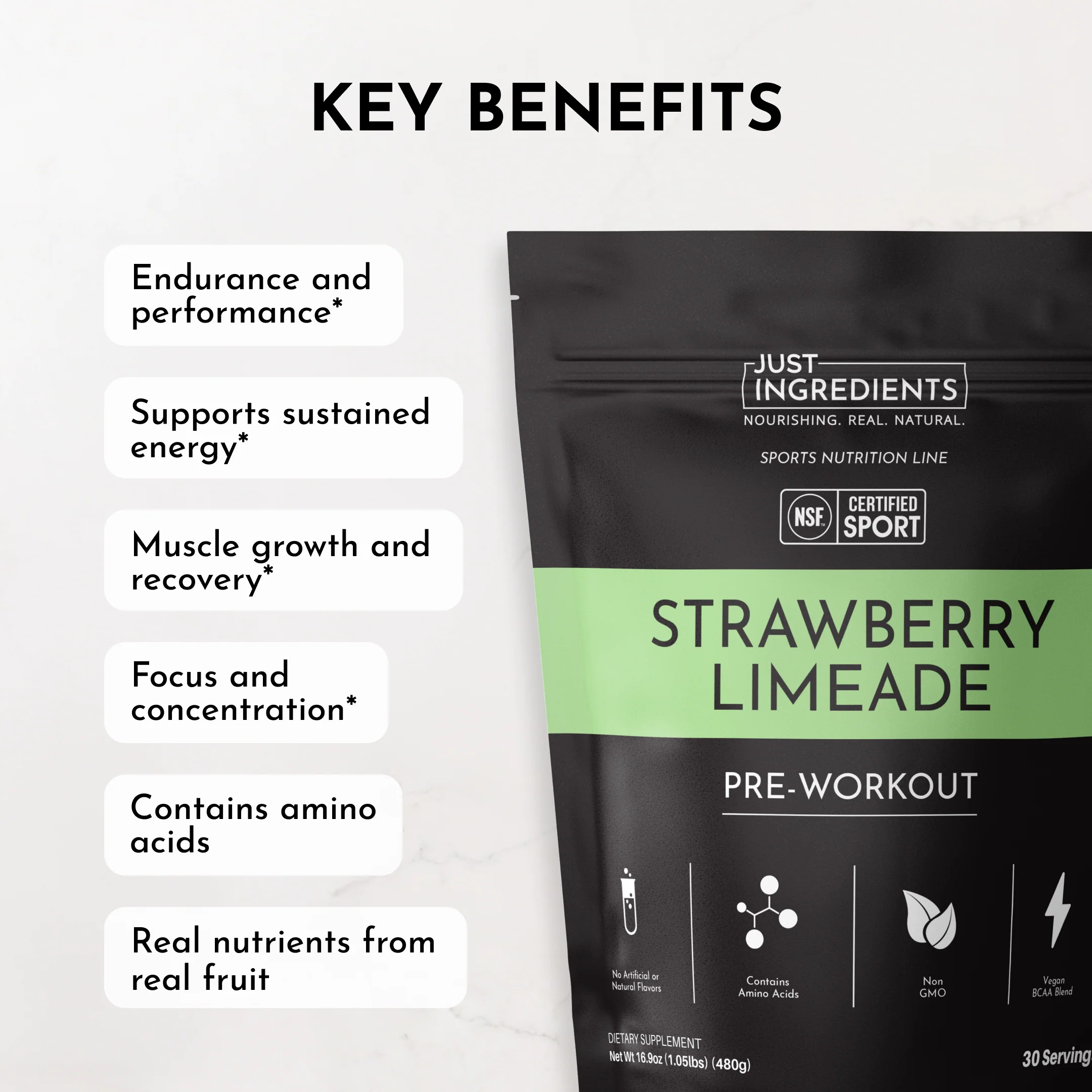 Strawberry Limeade Pre-Workout - NSF - Image 9