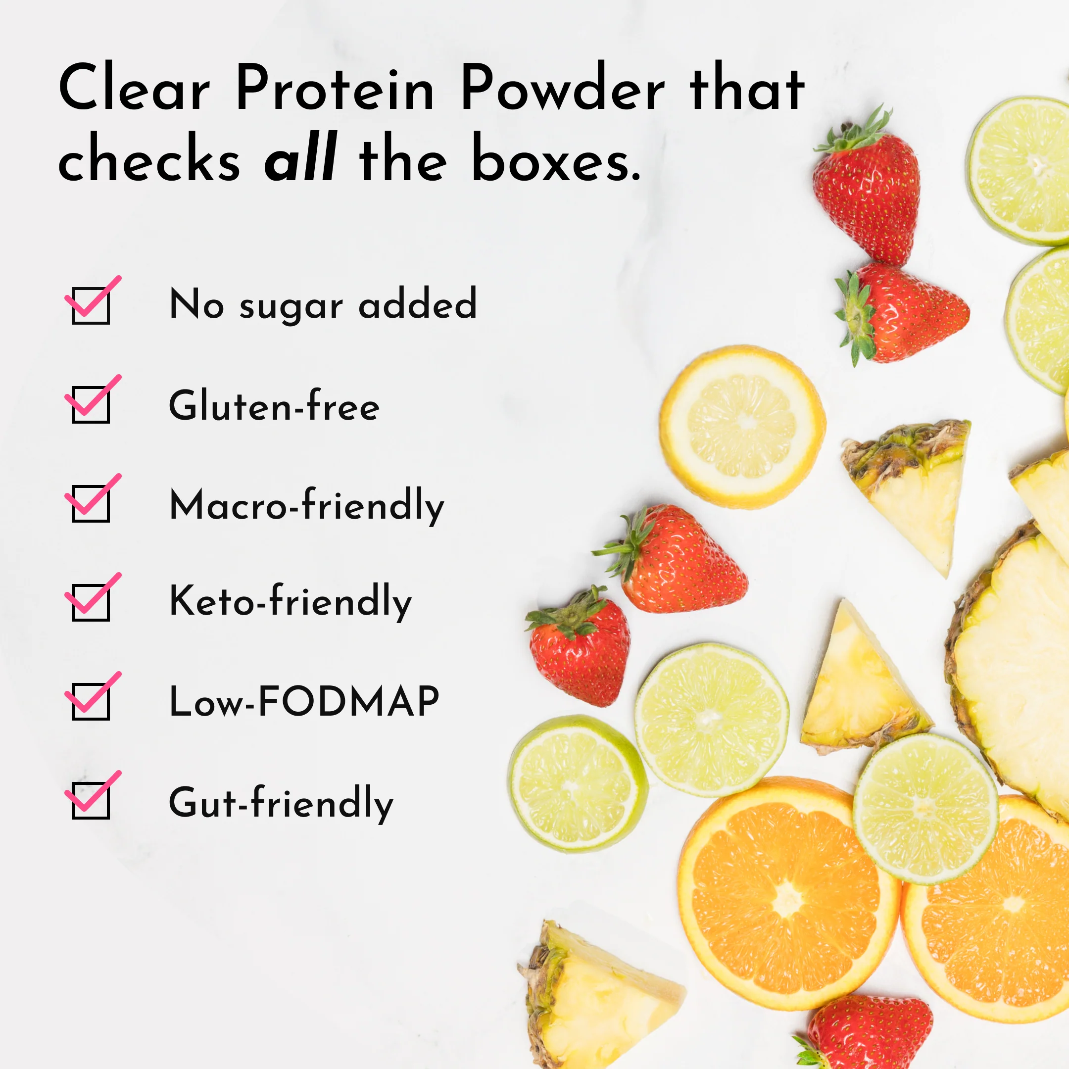 Strawberry Slush Clear Protein Powder - Image 2