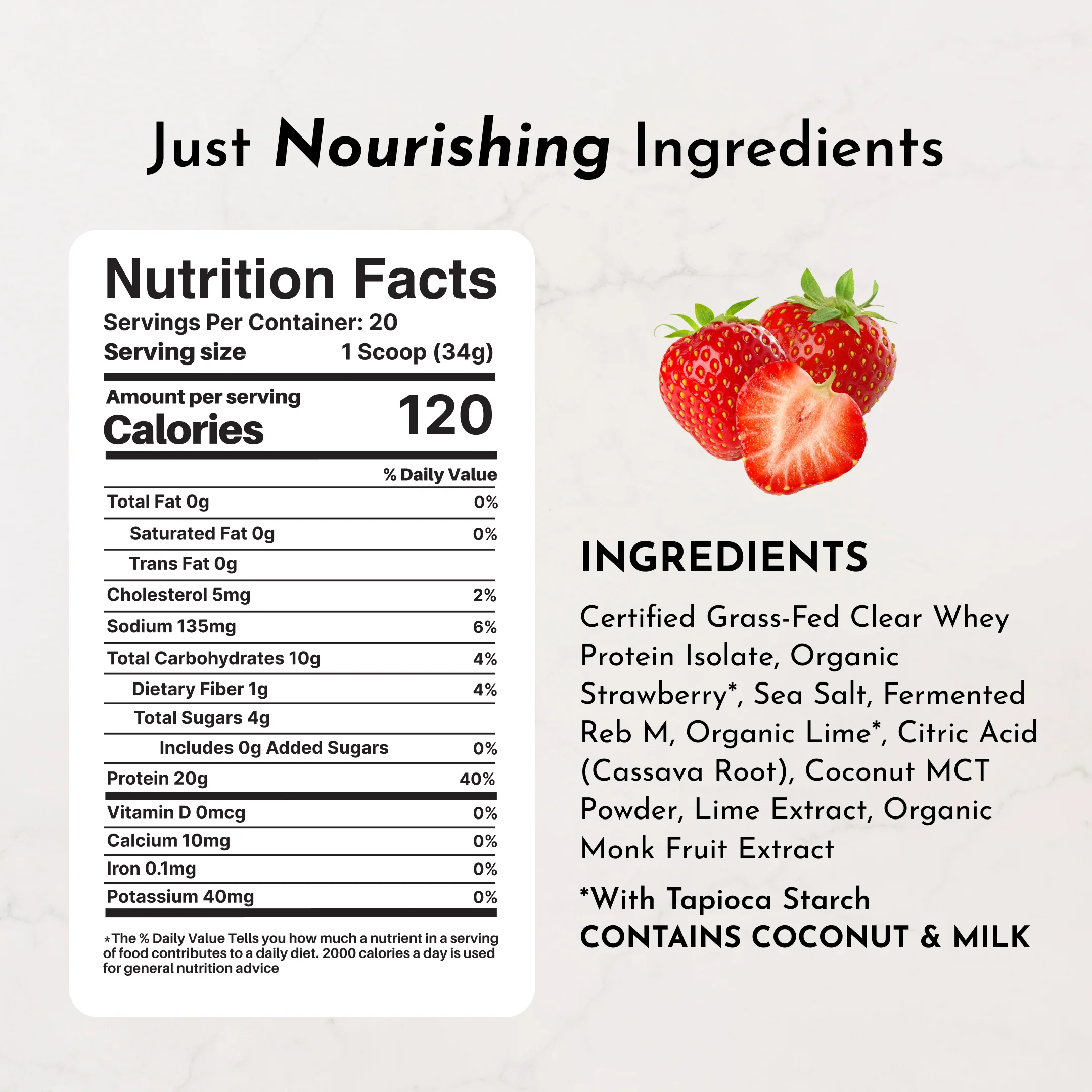 Strawberry Slush Clear Protein Powder - Image 9