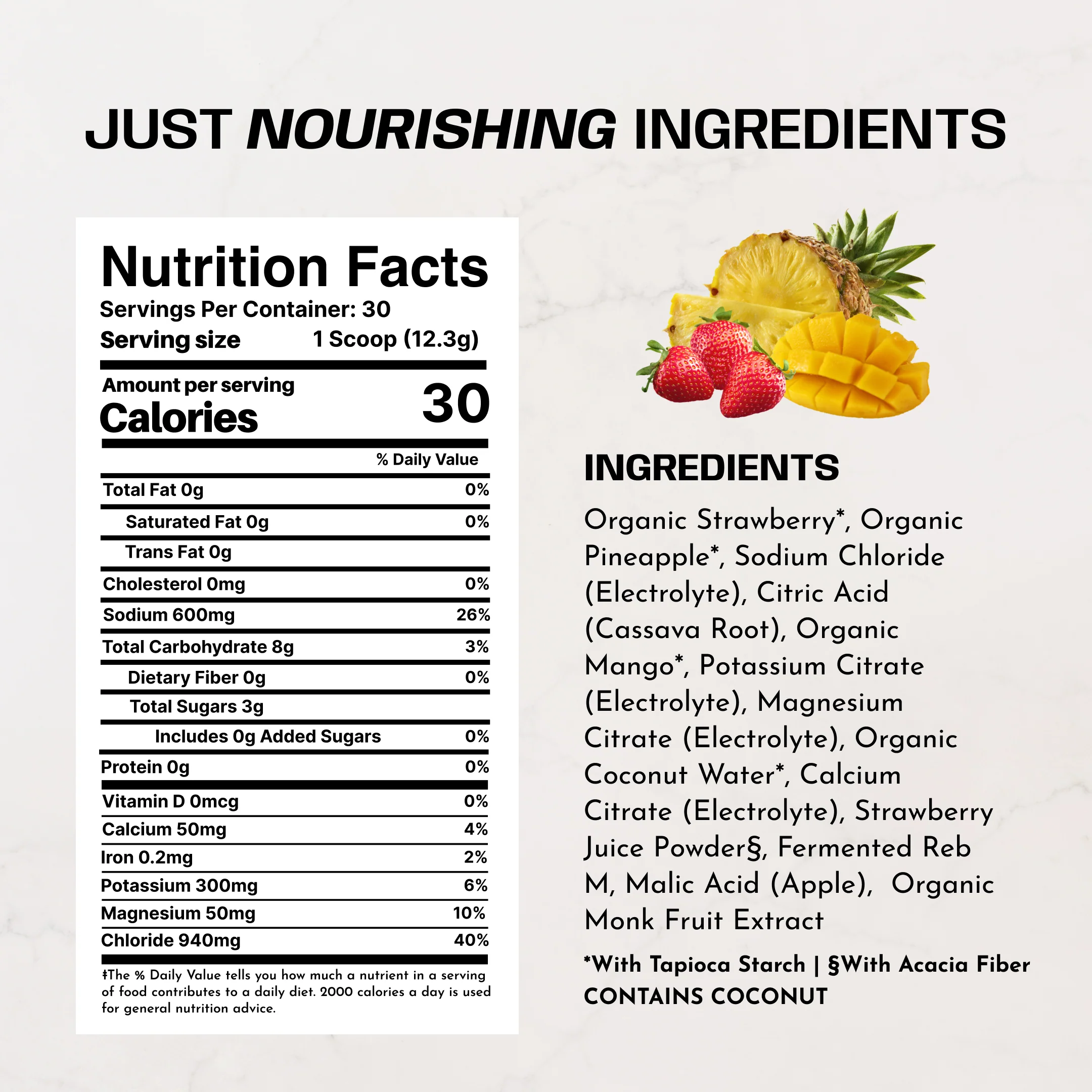 Strawberry Tropic Performance Electrolytes - Image 2