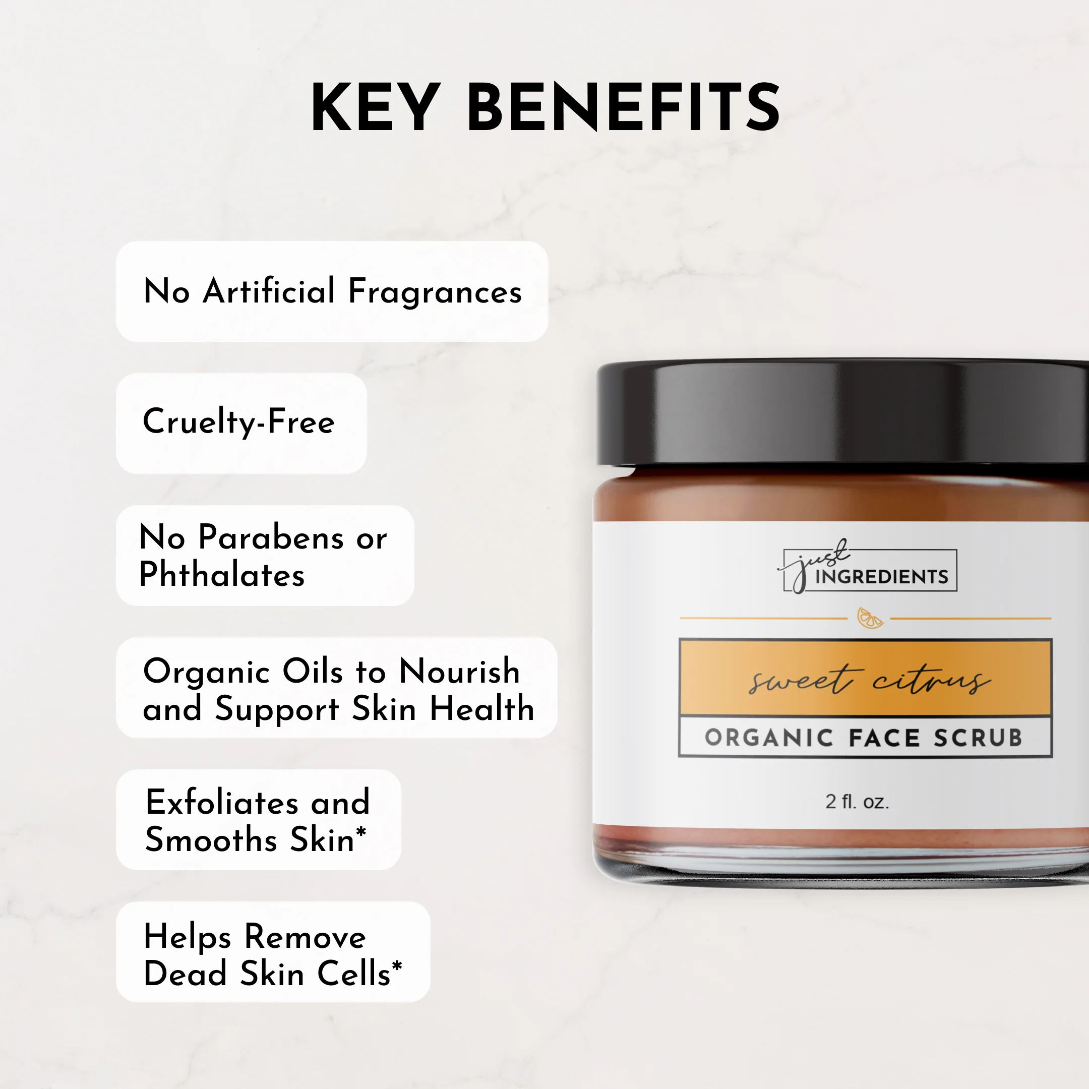 Sweet Citrus Face Scrub - Image 4