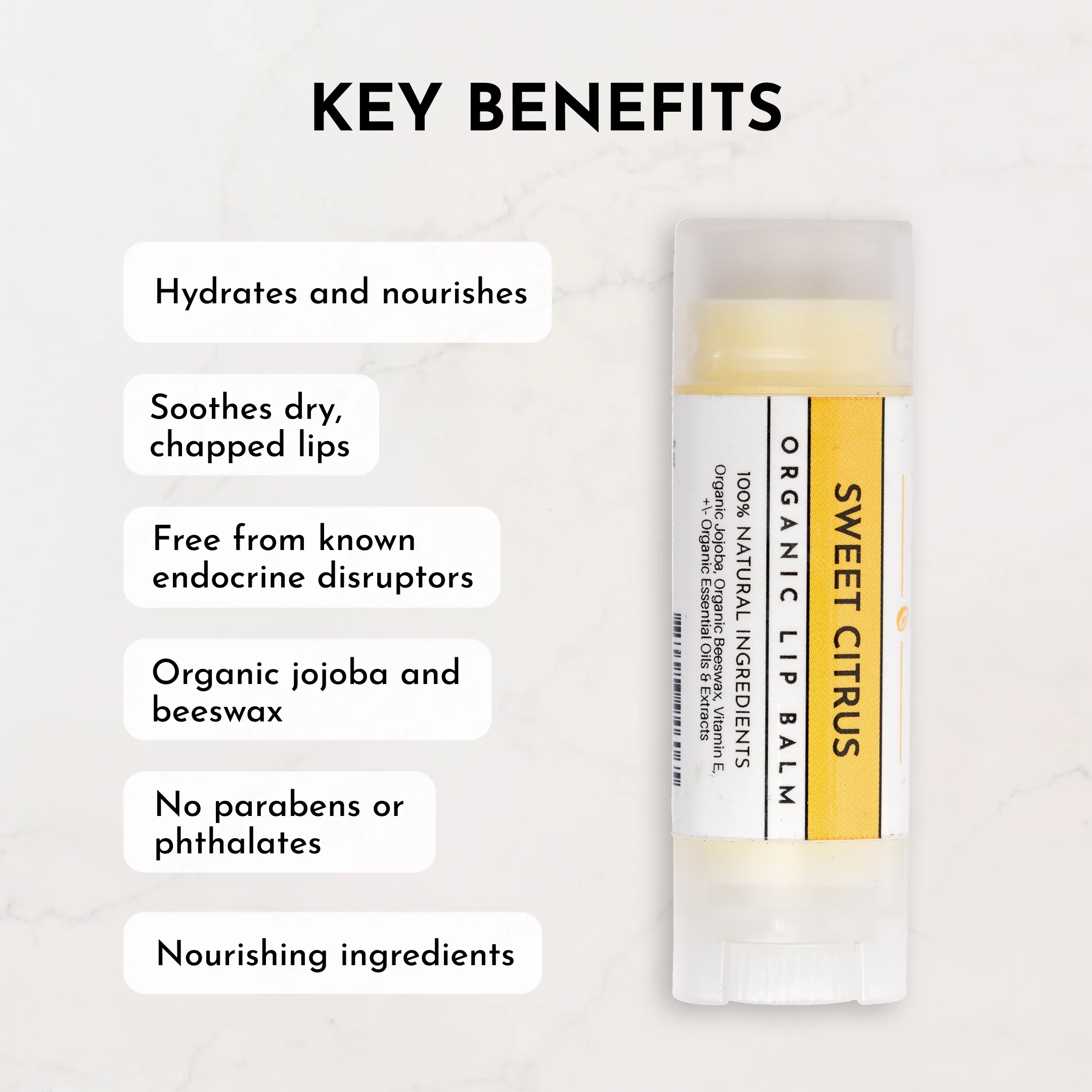 Sweet Citrus Lip Balm - Image 4