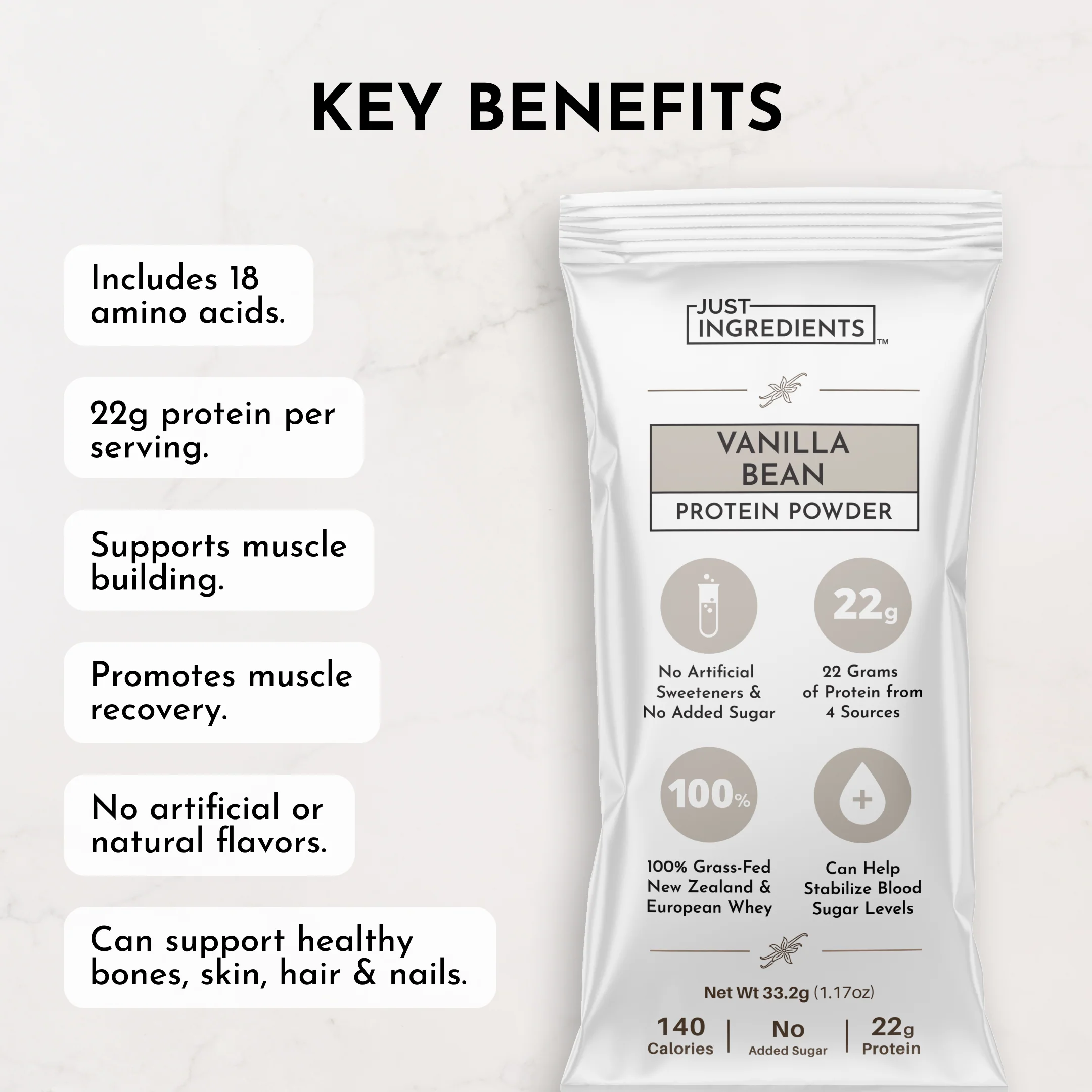 Vanilla Bean Protein Powder Stick - Image 8
