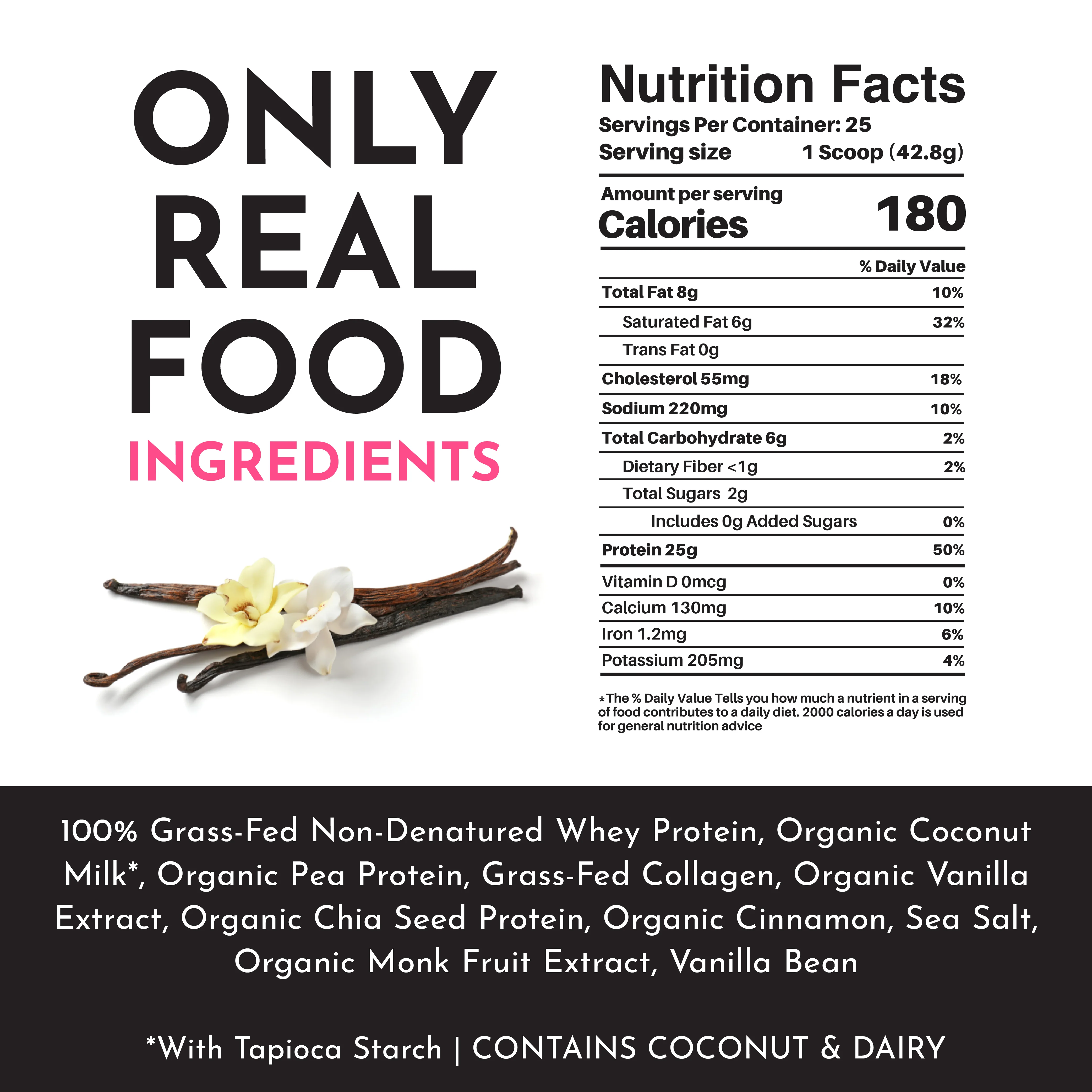 Vanilla Bean Protein Powder - NSF - Image 10