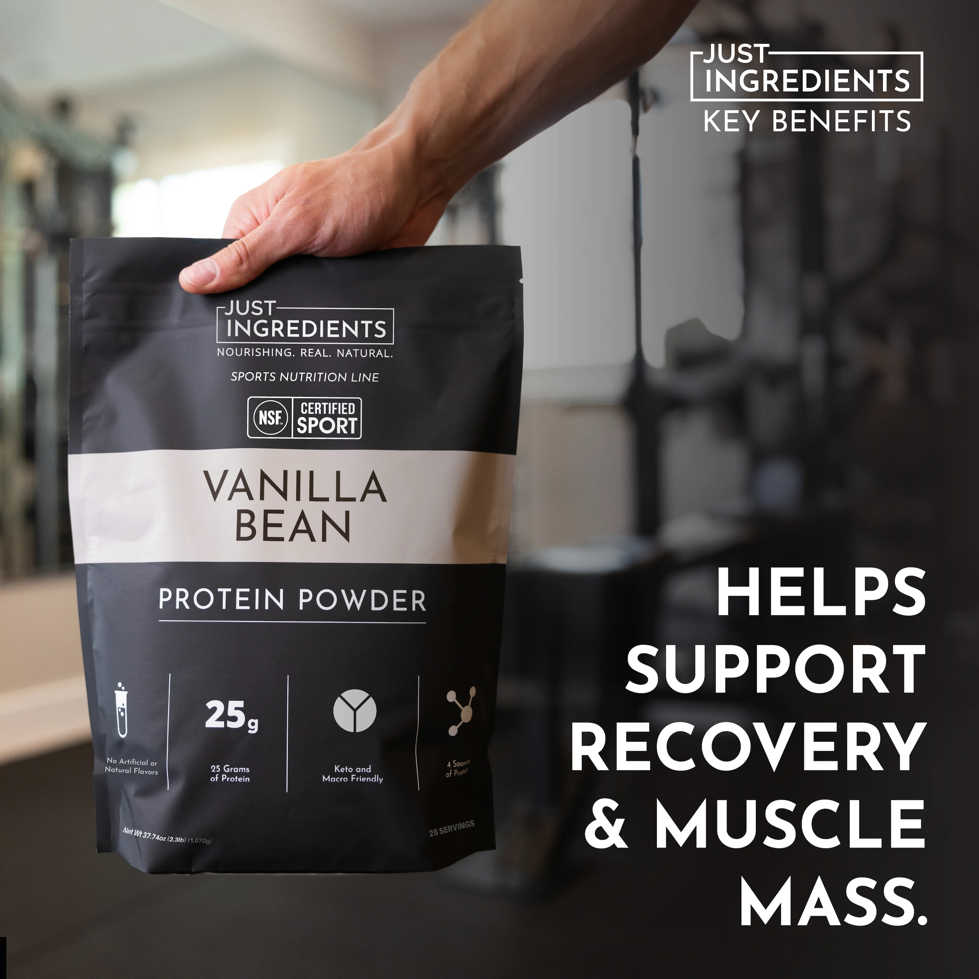 Vanilla Bean Protein Powder - NSF - Image 7