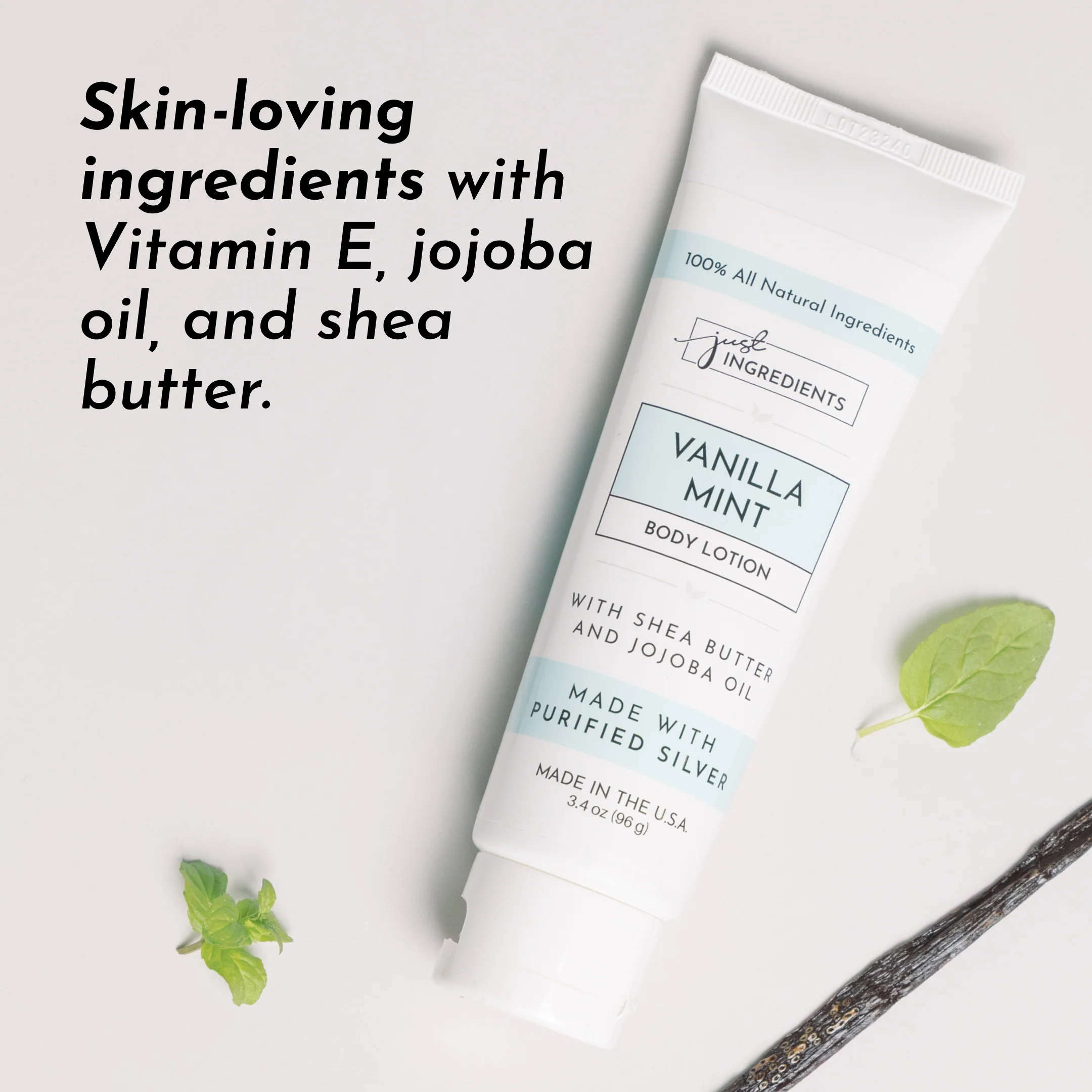 Vanilla Mint Body Lotion - 8oz - Image 3