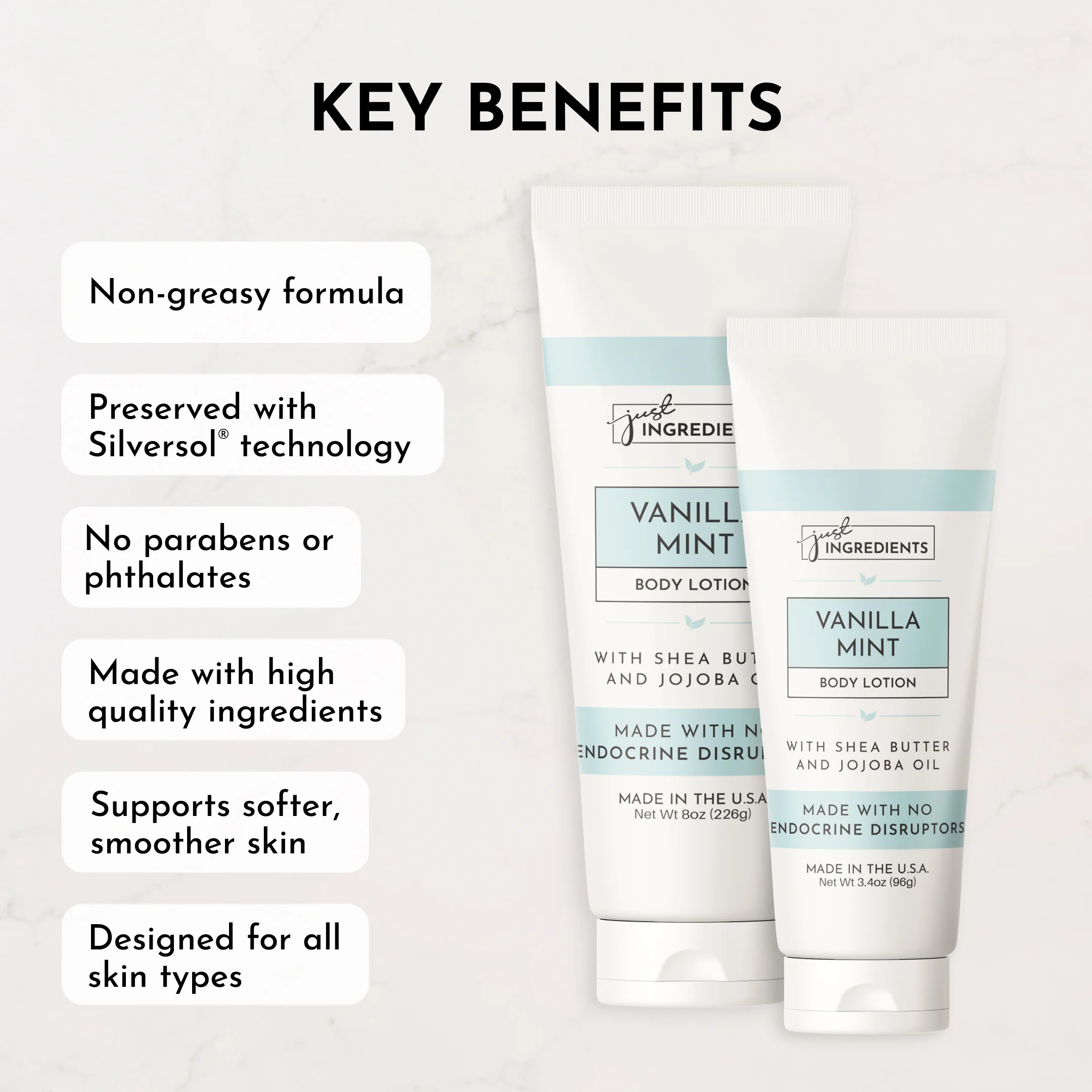 Vanilla Mint Body Lotion - 8oz - Image 5