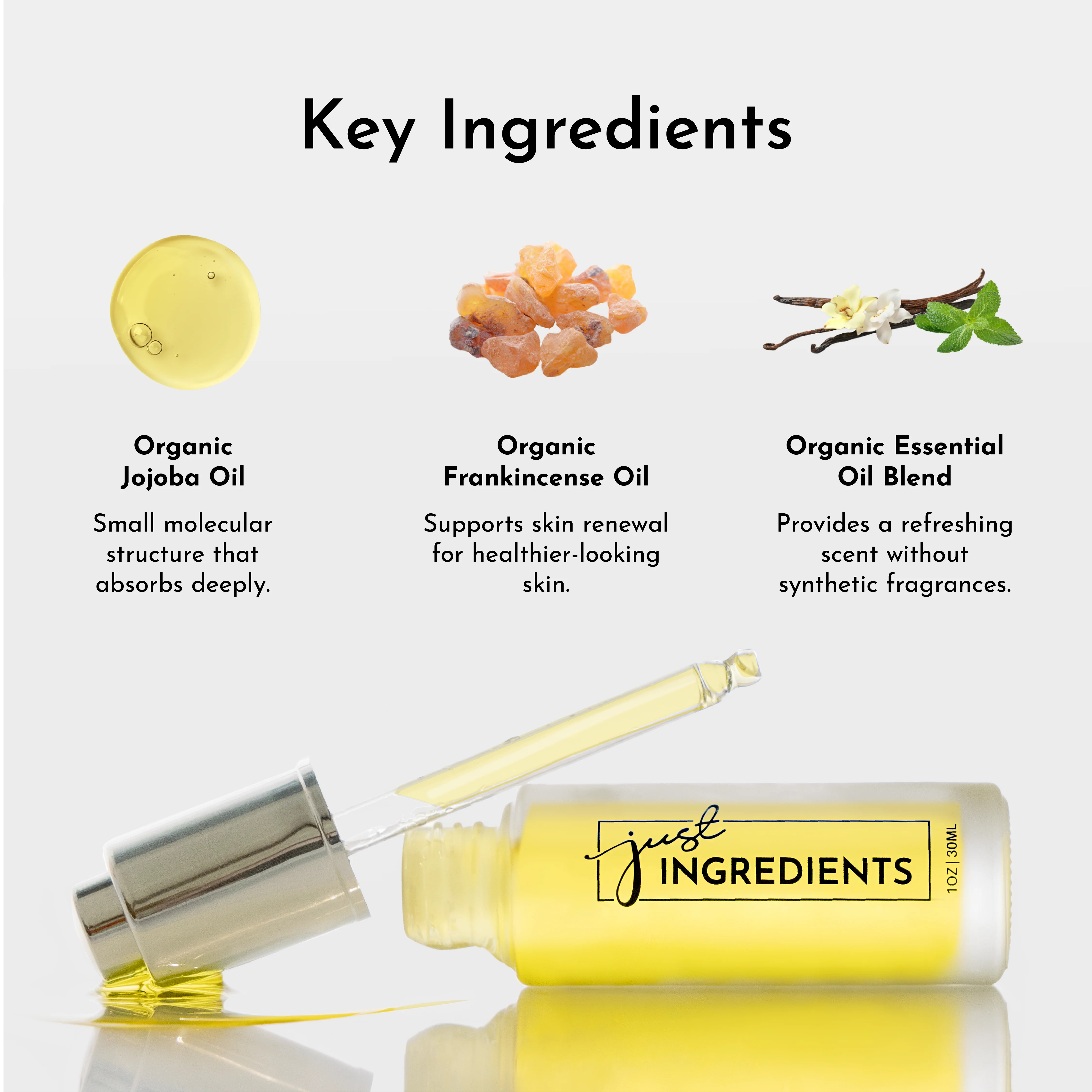 Vanilla Mint Face Serum - 2 oz - Image 3
