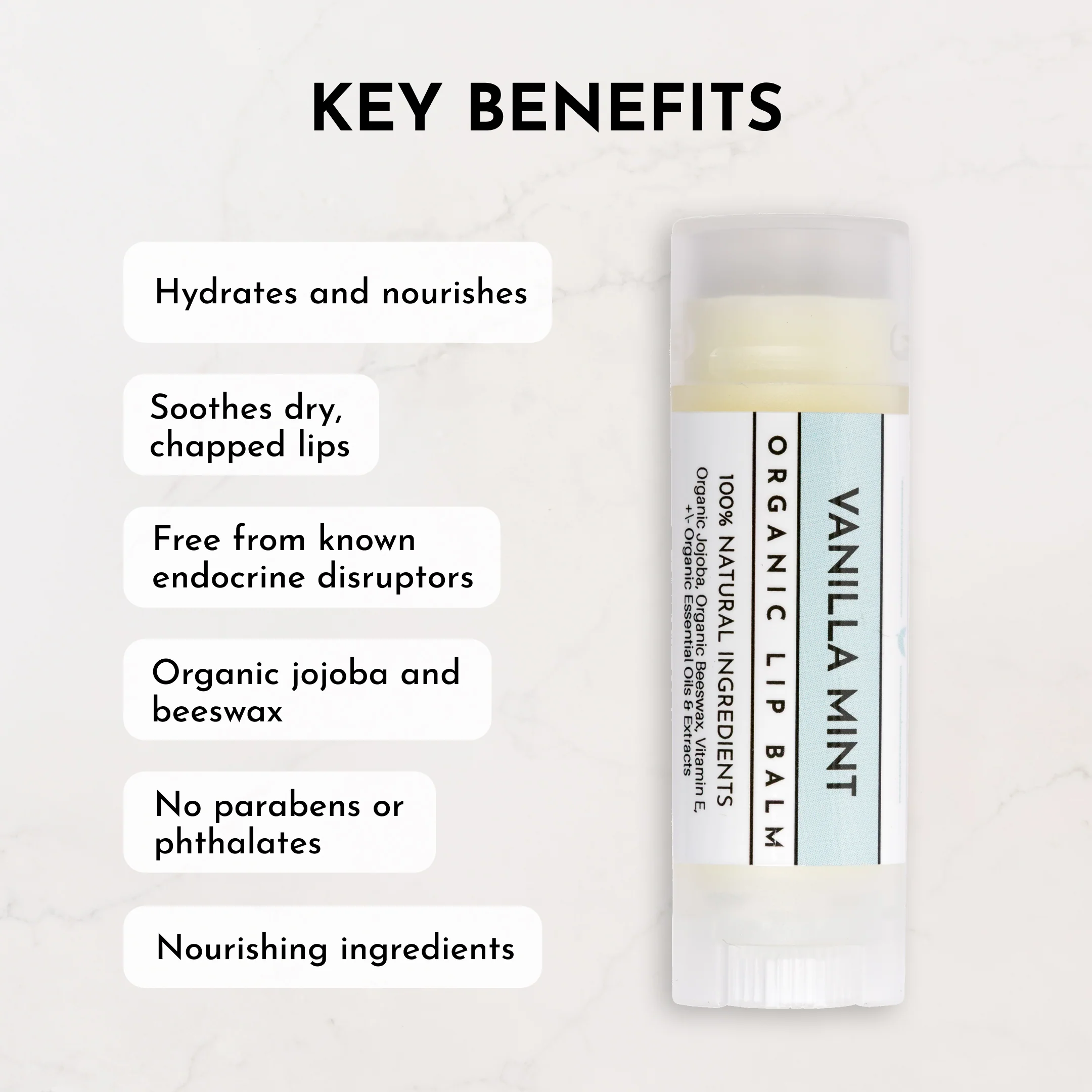 Vanilla Mint Lip Balm - Image 4