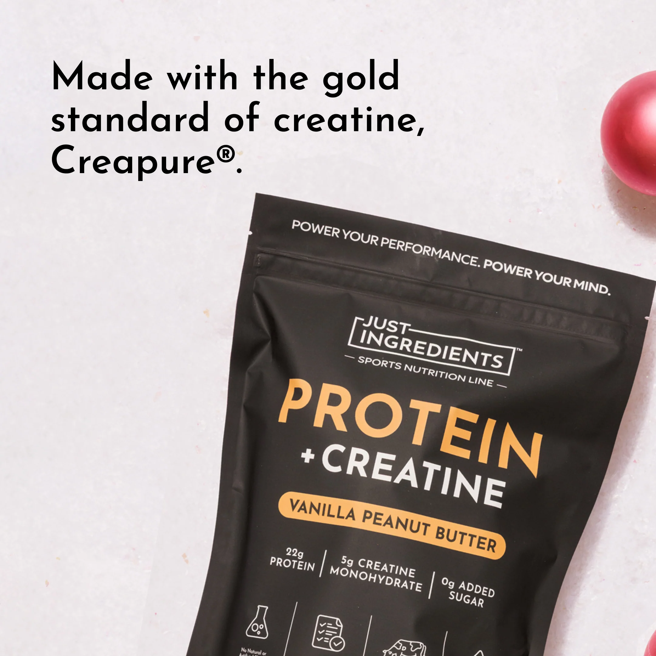 Vanilla Peanut Butter Protein + Creatine - Image 5