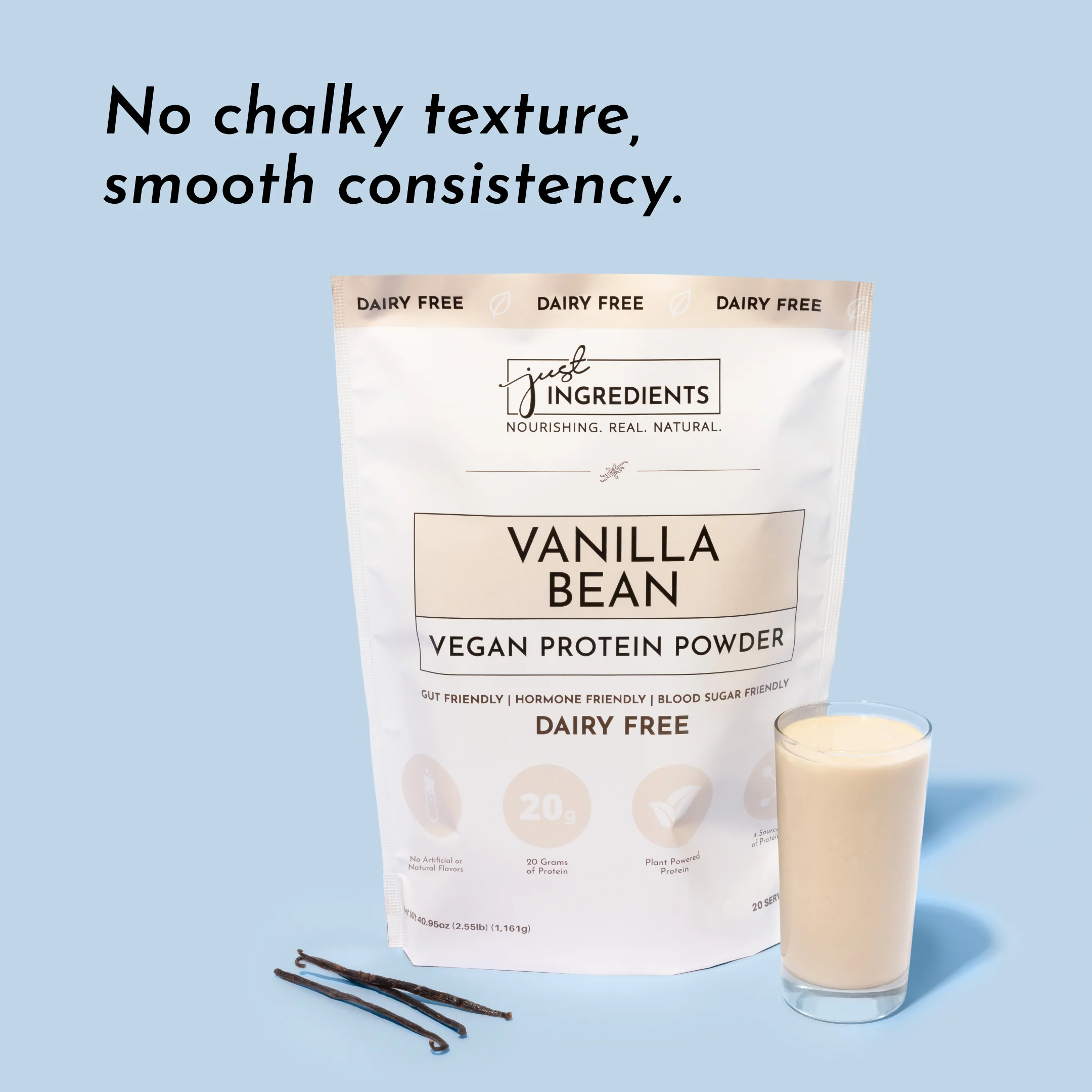 Vegan Vanilla Bean Protein Powder - Image 4