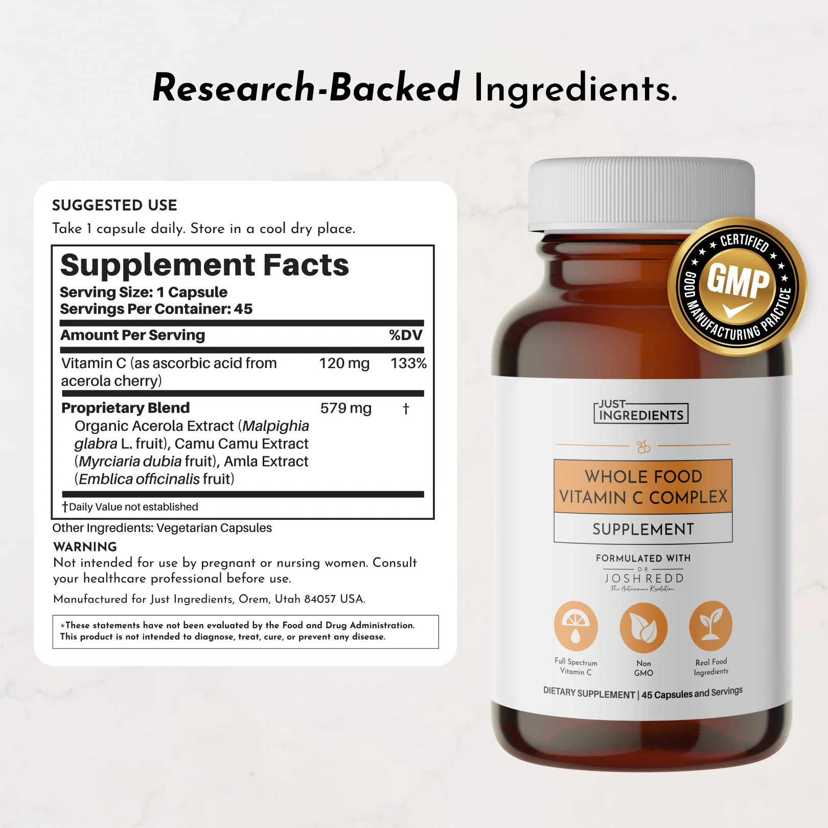 Whole Food Vitamin C Complex - Image 7